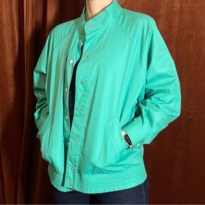 VTG 1970s Teal Windbreaker